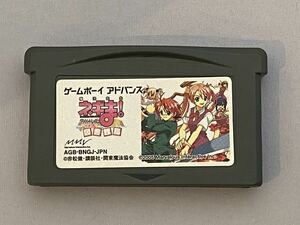 GBA ゲームボーイアドバンス ネギま　プライベートレッスン　図書館島