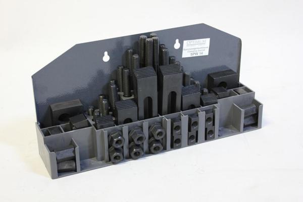 フライス盤クランプツールセットクランピングキット58pcs M14 k1009