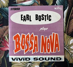 Earl Bostic 1963 US Press Stereo LP Plays Bossa Nova .. ボサノバ