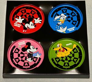 ディズニー 缶コースター 4個セット (非売品)