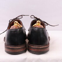 アレンエドモンズ 8 1/2 D ALLEN EDMONDS Black Hills ブラックヒルズ プレーン ブラック 黒 USA製 メンズ 中古 古着 ds3723_画像4