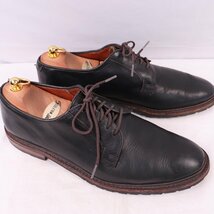 アレンエドモンズ 8 1/2 D ALLEN EDMONDS Black Hills ブラックヒルズ プレーン ブラック 黒 USA製 メンズ 中古 古着 ds3723_画像7