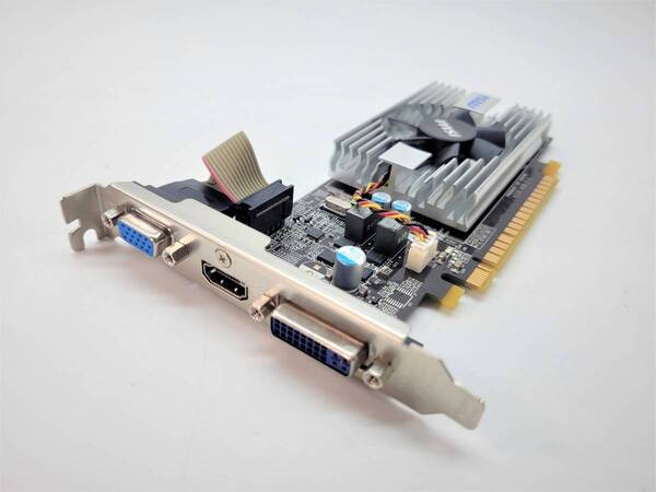 【中古】Pre Autumn msi GT 620 1GB VGA DVI HDMI グラフィックボード ビデオカード N620GT-MD1GD3/LP