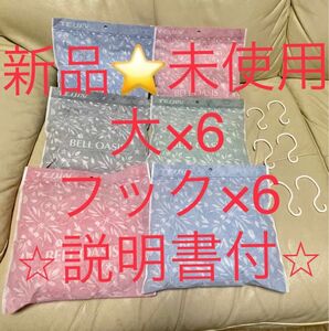 【最安値】帝人 フロンティア 除湿剤 消臭 ベルオアシス 最新モデル 大6個 フック6個 ☆新品未使用☆