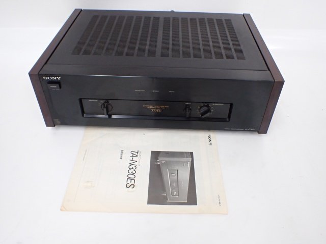 SONY TA-N330ES ステレオパワーアンプ ソニー 説明書付き オーディオ