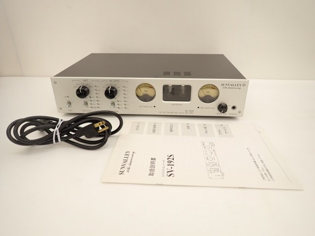 サンバレー SUNVALLEY DAC SV-192S D/A 真空管-