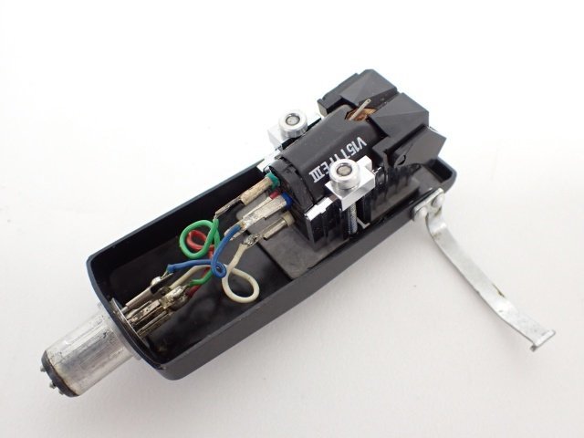 SHURE V15 TYPE III 白文字 シボ加工 中期型 シュアー MMカートリッジ
