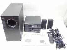 BOSE ボーズ ステレオレシーバー RA-18 + CD/DVDプレーヤー DVA-18 + AM-5III Acoustimass 5 series III スピーカー ¶ 6AD7E-1_画像1