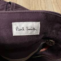 【送料360円】日本製 Paul Smith ポールスミス コレクションライン 紫色 ショートパンツ パープル ハーフパンツ サイズM メンズ R-4475_画像7