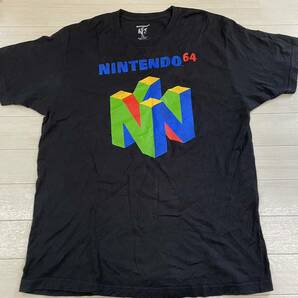 nintendo64 任天堂64 ゲーム　tシャツXL 黒　メキシコ製