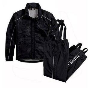 Новый неиспользованный Harley Davidson подлинный рефлексивный костюм дождя xl size xl размер