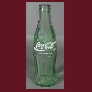 昭和レトロ〔 コカ・コーラ Coca・Cola Coke ガラス瓶 〕190ml A1022