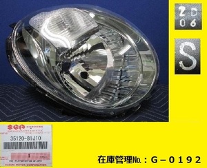 割引あり MF22S MRワゴンWit 後期 右ヘッドランプ STANLEY P5540 純正 35120-81J10 ハロゲン (右ヘッドライト 右ライト G-0192)