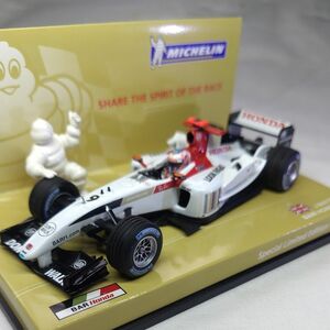 ミニカー 1/43 michelin collection BAR HONDA 006 J.BATTON #9