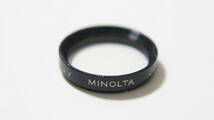 [25.5mm] MINOLTA UV Minoltina-P/repo等用フィルター [F3786]_画像1
