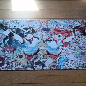 セール中!ホロライブ運動会 マウスパッド デスクマット 30cm×60cm×3mm