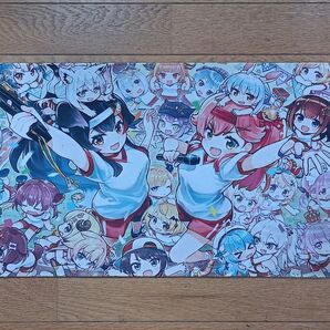 セール中!ホロライブ運動会 マウスパッド デスクマット 30cm×60cm×3mm