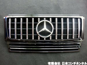 国内在庫/ベンツ/Gクラス/W463/パナメリカーナ/スタイル/グリル/オブシディアン/ブラック/G320/G500/G550/G63/G65/G350d/AMG/ブラバス