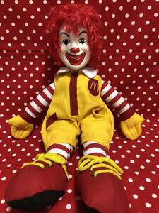  McDonald's toy ronarudo doll mi-ru toy Ame toy abroad Hamburglar Grimace Birdie Donald Mac 