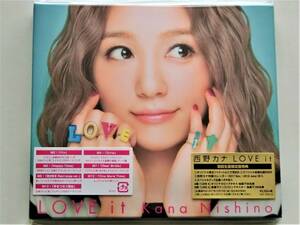 西野カナ / LOVE it 初回生産限定盤 CD+DVD 特製カレンダー封入 新品