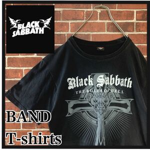 【激レア】GTS BLACK SABBATH ブラックサバス　バンドTシャツ　ROCK RAP ムービー　バンt 古着　