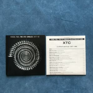 XTC FOSSIL FUEL THE XTC SINGLES 1977-92 対訳付 2CD 国内盤 シングルズ・コレクションの画像5