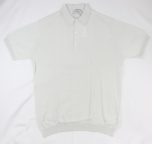 新品 John Smedley　ジョンスメドレー 最高級シーアイランドコットン　ポロシャツ　 XXLサイズ 　CLOUD