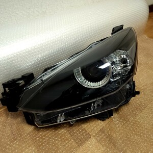 希少 良品 MAZDA2 DJ5FS 純正 LED 左 ヘッドライト 助手席側 打刻DB マツダ 2 ヘッドランプ MAZDA ② 棚B465 検索) フォグ グリル テール