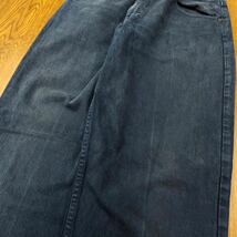 【EF205】USA製 Levi's 560 W32 L34 カラーパンツ ネイビー 紺色 メンズブランド古着 リーバイス560 米国製 送料無料_画像10