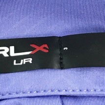 RLX ラルフローレン ハーフジップ 長袖Tシャツ 総柄 パープル系 [240001979742] ゴルフウェア レディース_画像8