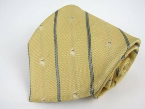  chaps Ralph Lauren silk stripe pattern line pattern animal pattern made in Japan brand necktie men's yellow CHAPS Ralph Lauren