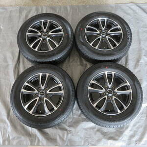 社外アルミ/ARREEST　15×6J+53　5H/114.3　ダンロップ　ENASAVE EC204　205/65R15　94H　2021年　夏４本