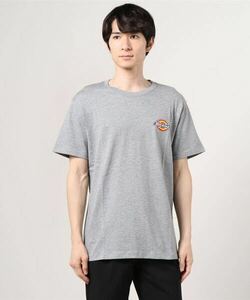 Dickies ロゴポケットTシャツ ディッキーズ グレー L 半袖Tシャツ