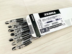 ◆正規品◆新品未使用◆ZEBRAジムノックUK0.7油性B-BN 10-BK10本◆1箱◆ボールペン◆格安◆激安◆セット◆