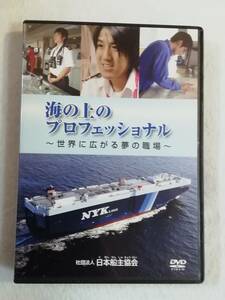 DVD『海の上のプロフェッショナル ～世界に広がる夢の職場～ 』18分。社団法人 日本船主協会。即決。