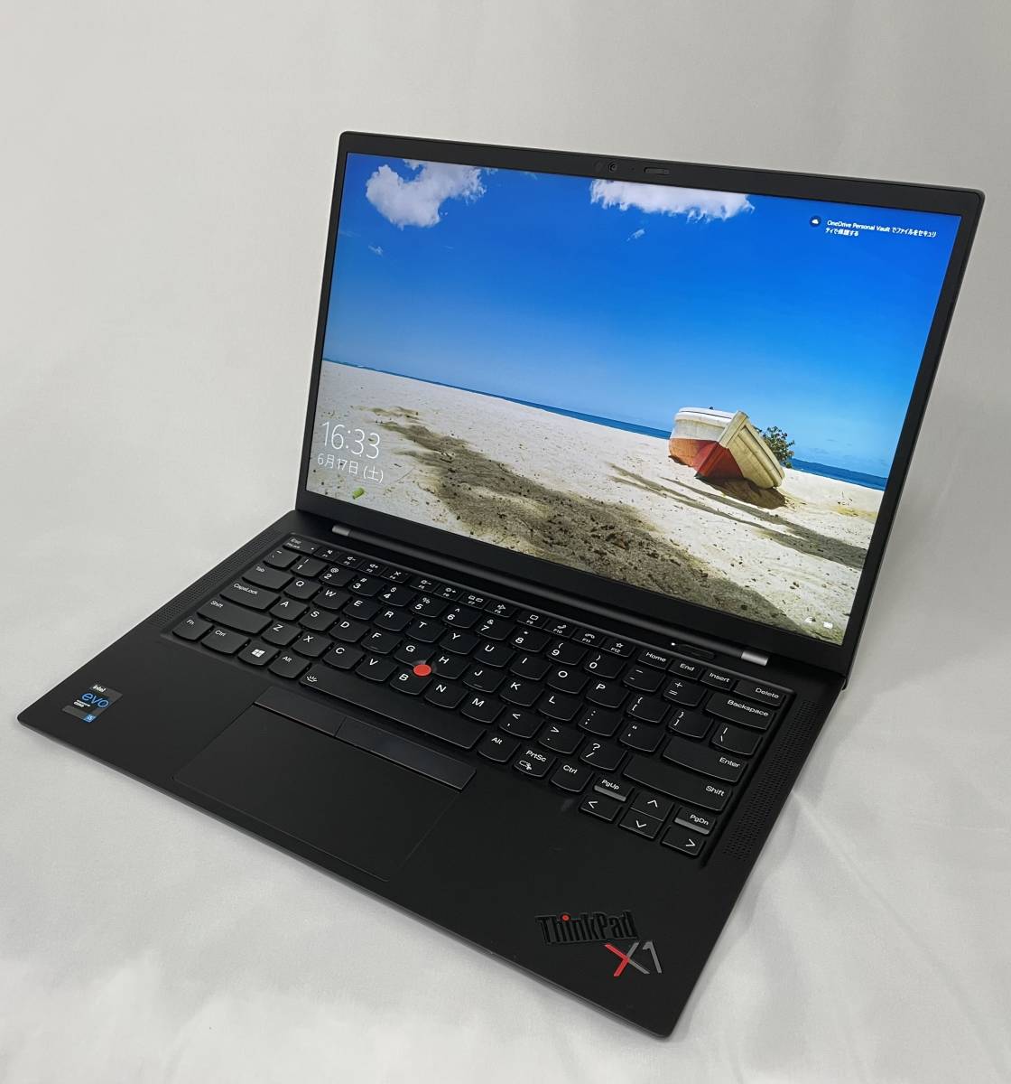 美品ThinkPad X1 Carbon Gen 9 MS Office 2021付き- CPU i5 / MEM 16GB