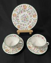 ◇ 【美品】MINTON ミントン　HADDON HALL カップ&ソーサー 2客/ 237674 / 623-5_画像2