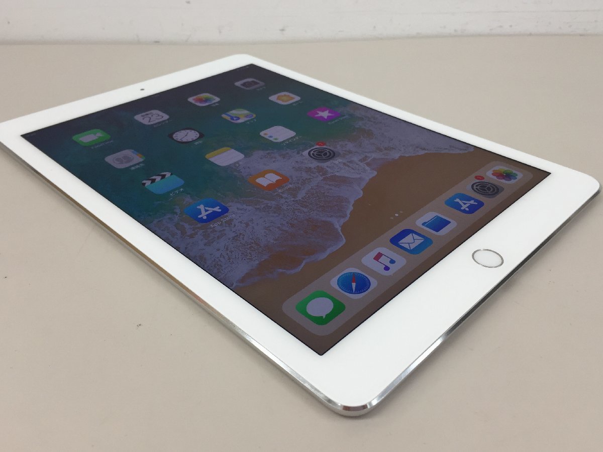 Apple iPad Air2 Wi-Fi 16GB シルバーA1566(MGLW2J/A) 動作品(管2F