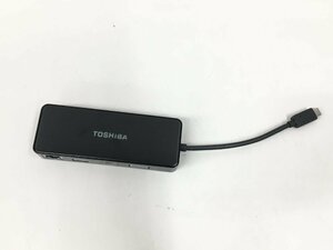 TOSHIBA 東芝　USB Type-C to HDMI/VGA/LANポート拡張アダプター　　PA5272U-1PRP 　中古品　(管：2F-M)