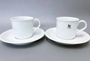 波佐見焼 白山陶器 コーヒーカップ2客セット ペア コーヒーカップ ホタル透かし 透かし ホワイト 食器 ティーカップ 茶器 HAKUSAN