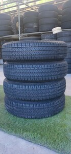 A39 BRIDGESTONE 195/80R15 96S 684Ⅱ DUELER H/T 夏タイヤ　4本セット