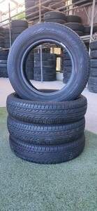 A153 DUNLOP DIGI-TYRE EC202 145/80R13 75S 4本セット　バリ山　2021年製