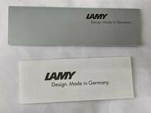 【未使用】LAMY ラミー ロゴ 3色ボールペン ステンレス 箱付 LAMY logo tri pen stainless_画像7