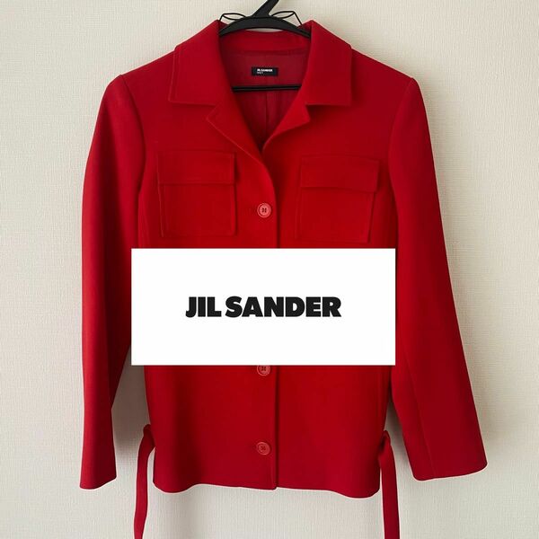 JIL SANDERのレッドジャケット