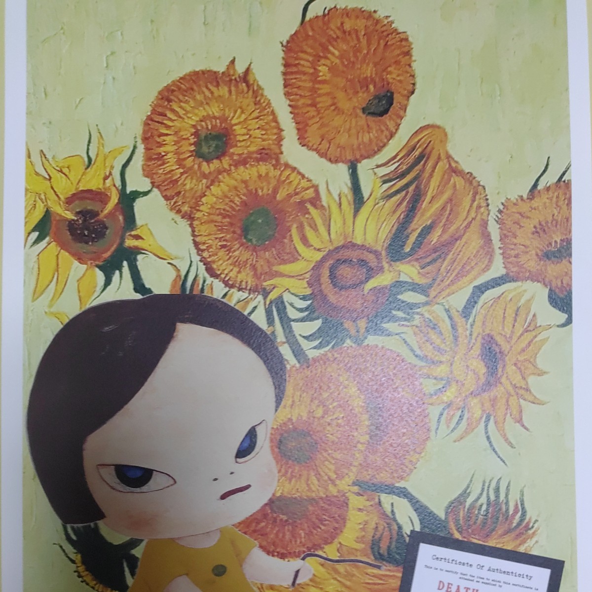DEATH NYC 世界限定100枚 アートポスター 奈良美智 NARA YOSHITOMO