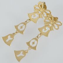 A9041◆【(AVON)】◆ 1990年 HOLIDAY JOY EARRINGS * クリスマス ベル 金色 エイボン ◆ ヴィンテージピアス * イヤリング ◆_画像2