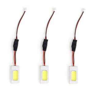 【メール便送料無料】 ミツビシ トッポ H82A H20.9～ ハイパワー LED ルームランプ セット 3P 面発光 COB 室内灯 ホワイト SMD 定電圧回路