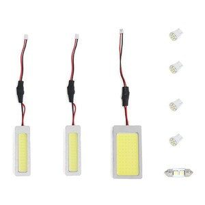 【メール便送料無料】 トヨタ プリウス α ZVW40・41系 H23.5～ ハイパワー LED ルームランプ 8P 面発光 COB 室内 ホワイト SMD 定電圧