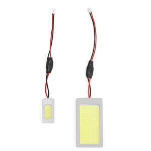 【メール便送料無料】 スズキ ワゴンR MH34S H24.9～ ハイパワー LED ルームランプ セット 2P 面発光 COB 室内灯 ホワイト SMD 定電圧回路