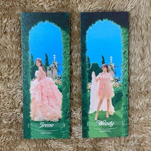 RedVelvet 「Feel My Rhythm」BookMark　ブックマーク【アイリーン&ウェンディ】 